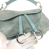 CHRISTIAN DIOR EXOTIC SOFT LIZARD LEATHER DOUBLE SADDLE BAG