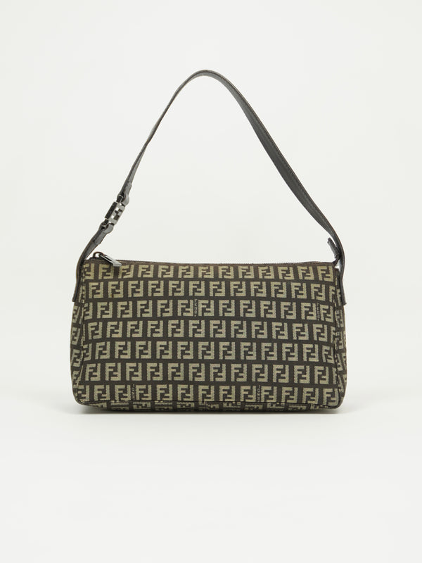 FENDI ZUCCA SHOULDER BAG