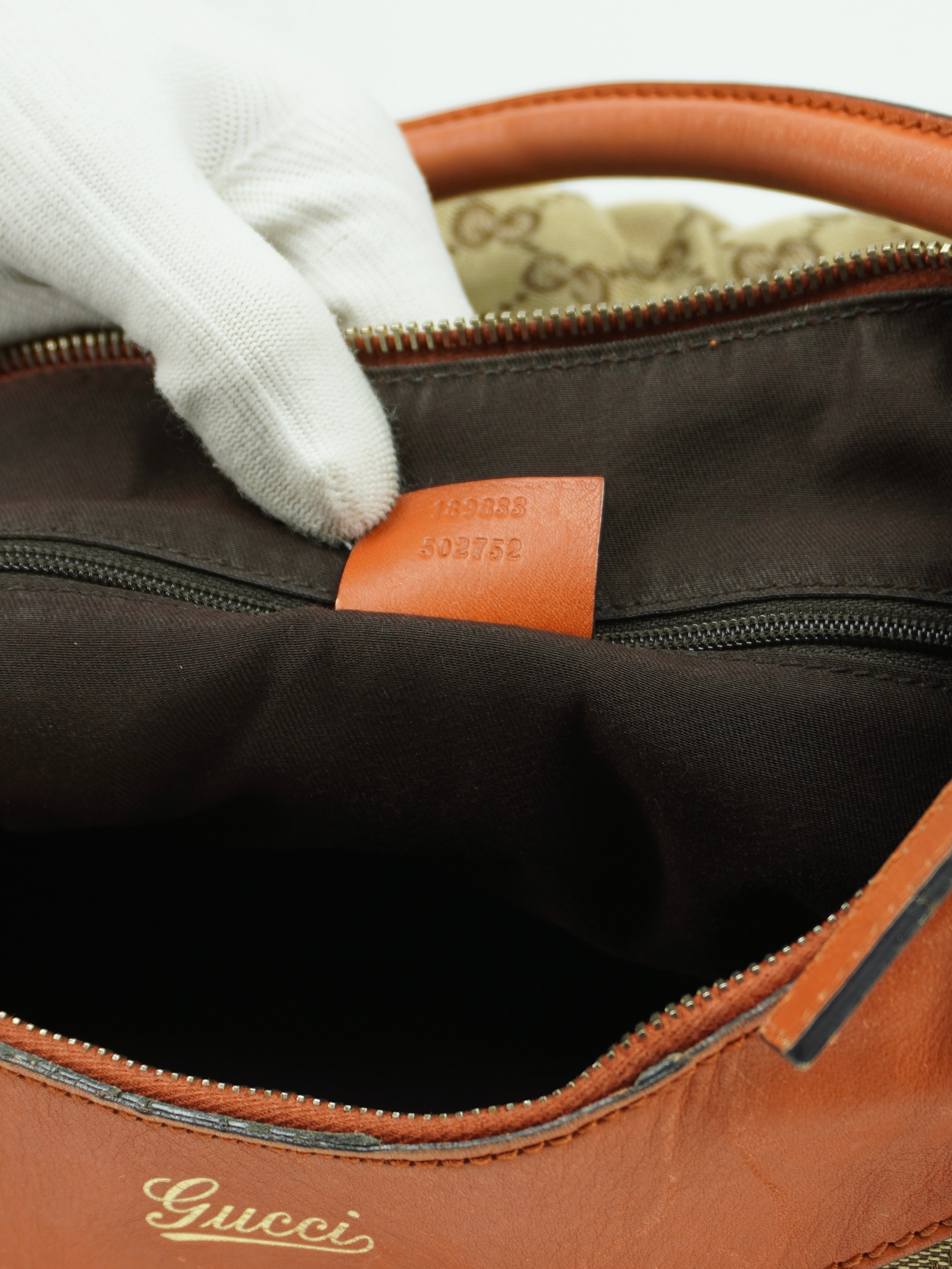 GUCCI MONOGRAM ABBEY BAG