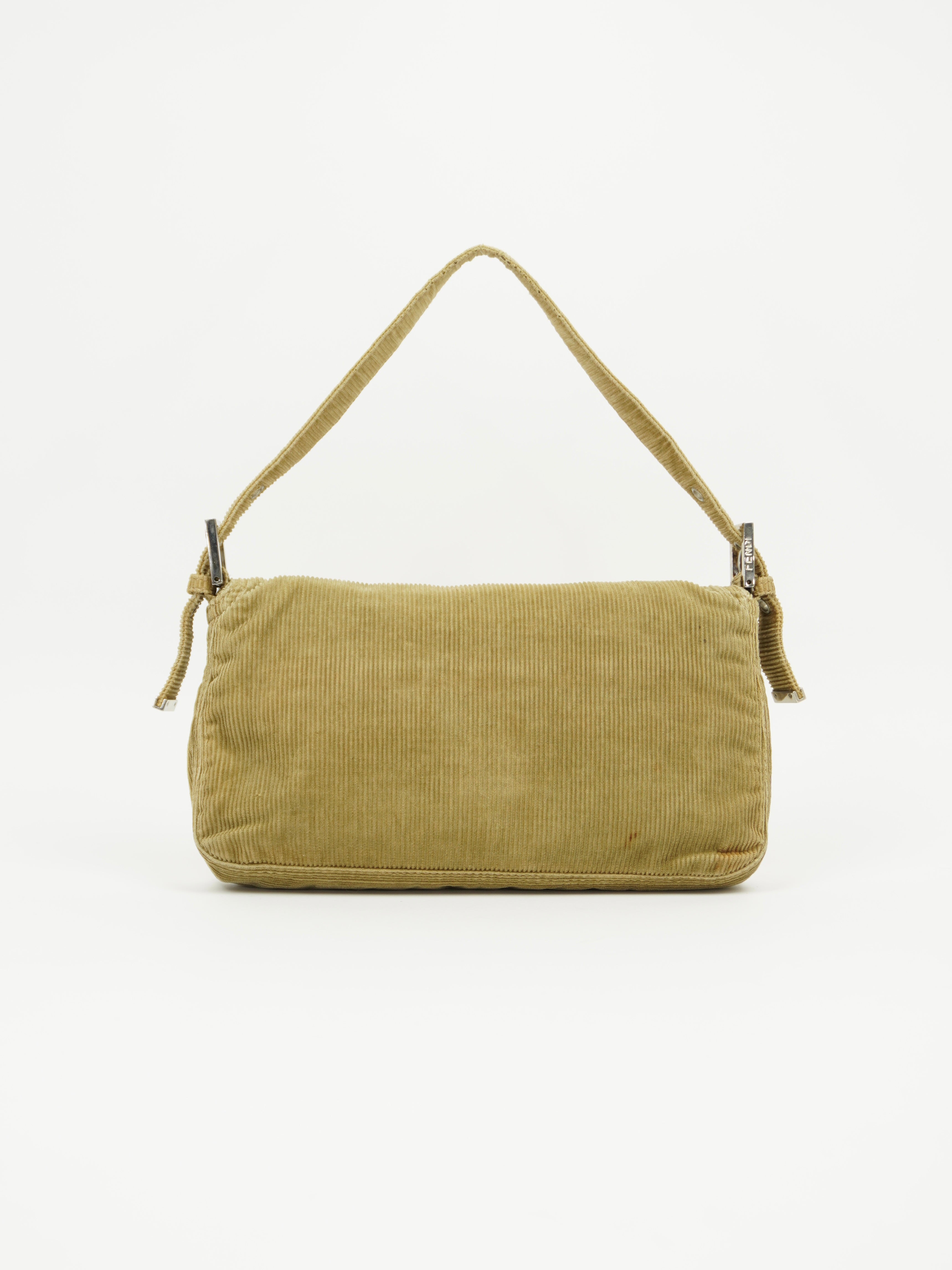 FENDI CORDUROY BAGUETTE