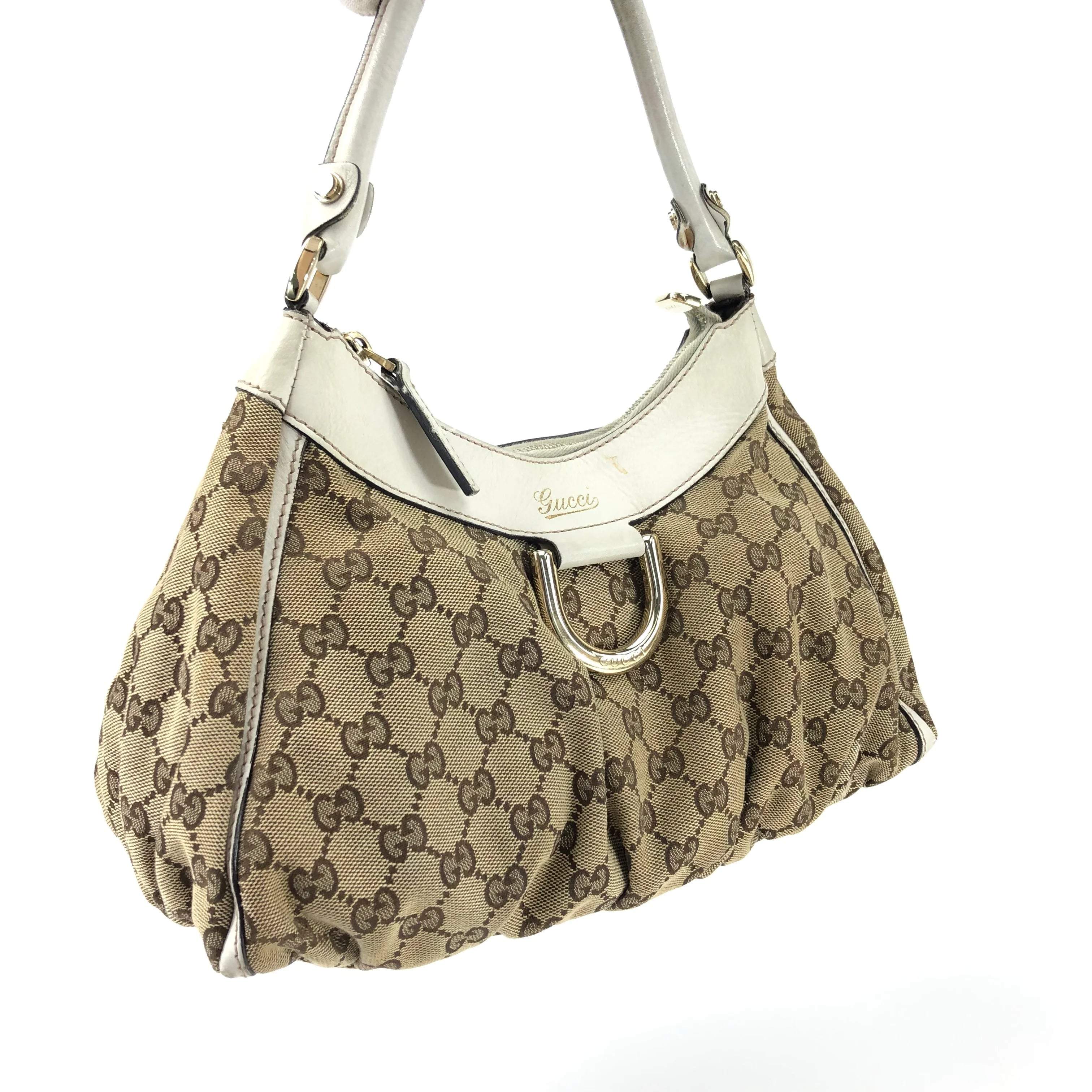 Gucci Monogram Abbey Shoulder Bag