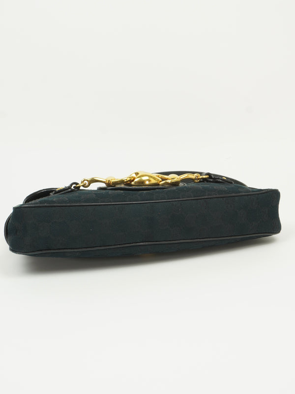 GUCCI MONOGRAM HORSEBIT BAG