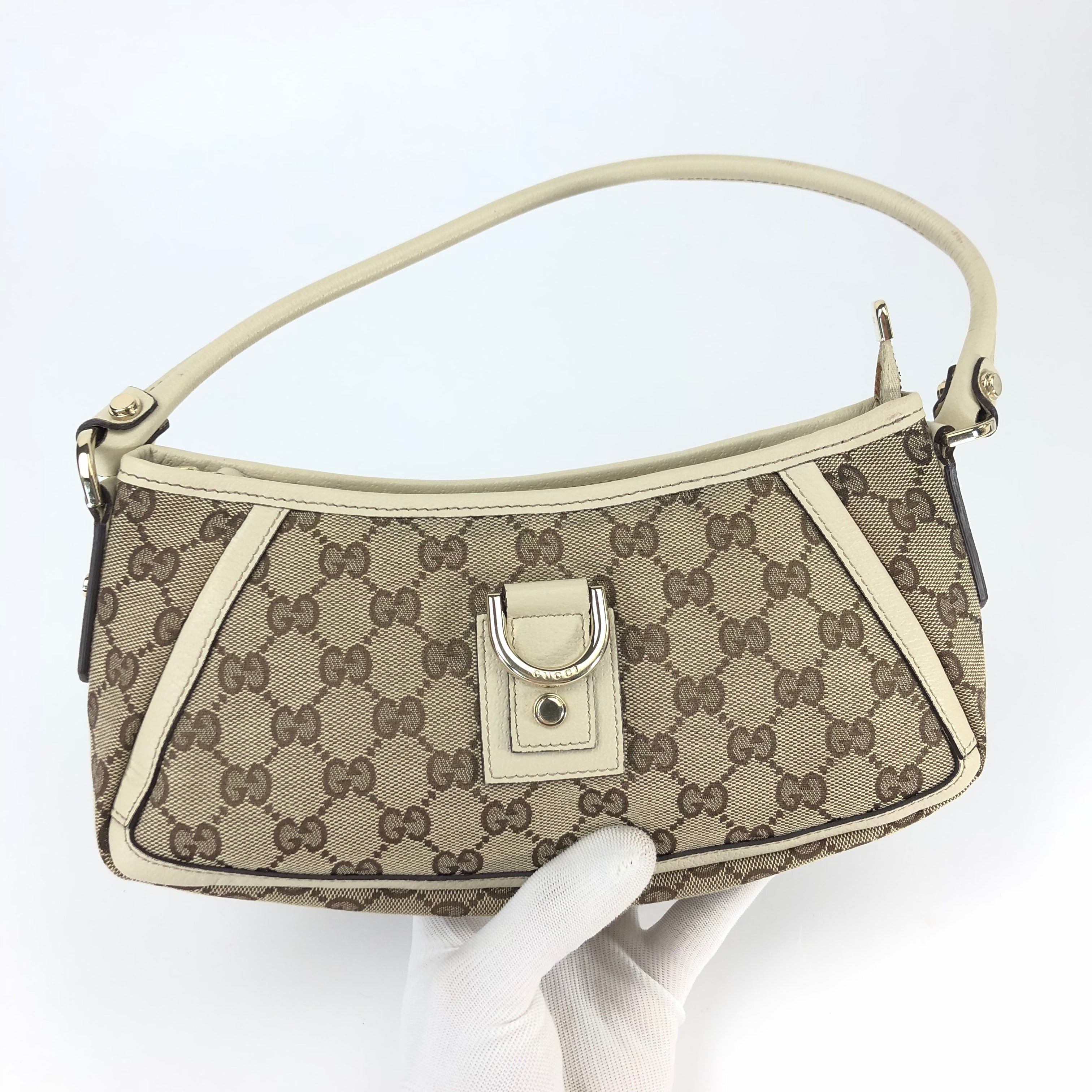 GUCCI MONOGRAM SHOULDER BAG