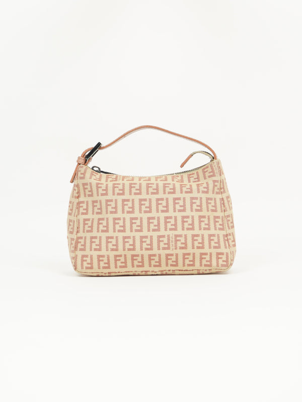 FENDI ZUCCA CLUTCH BAG