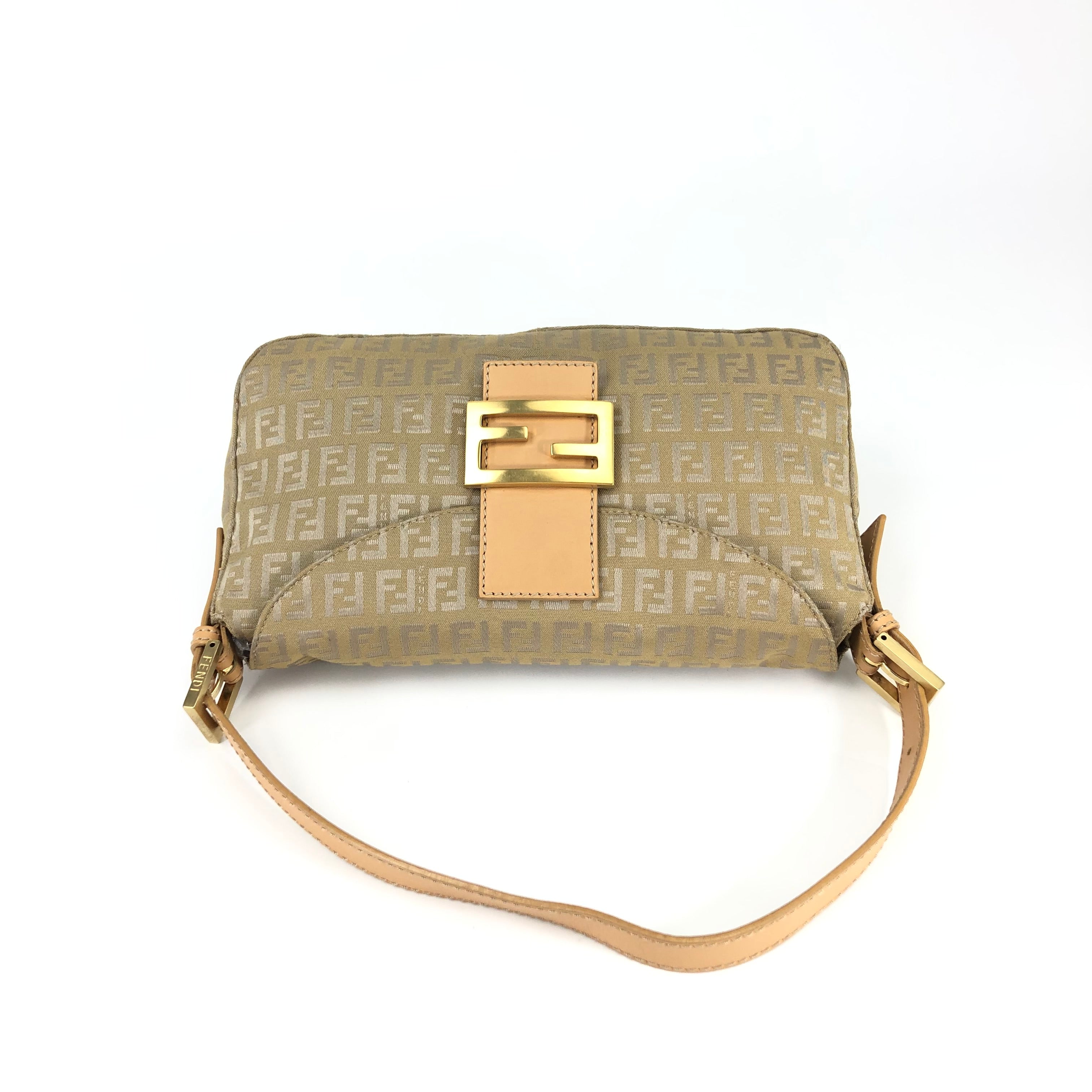 Fendi Zucca Shoulder Bag