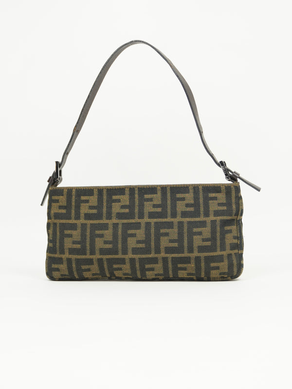 FENDI ZUCCA SHOULDER BAG