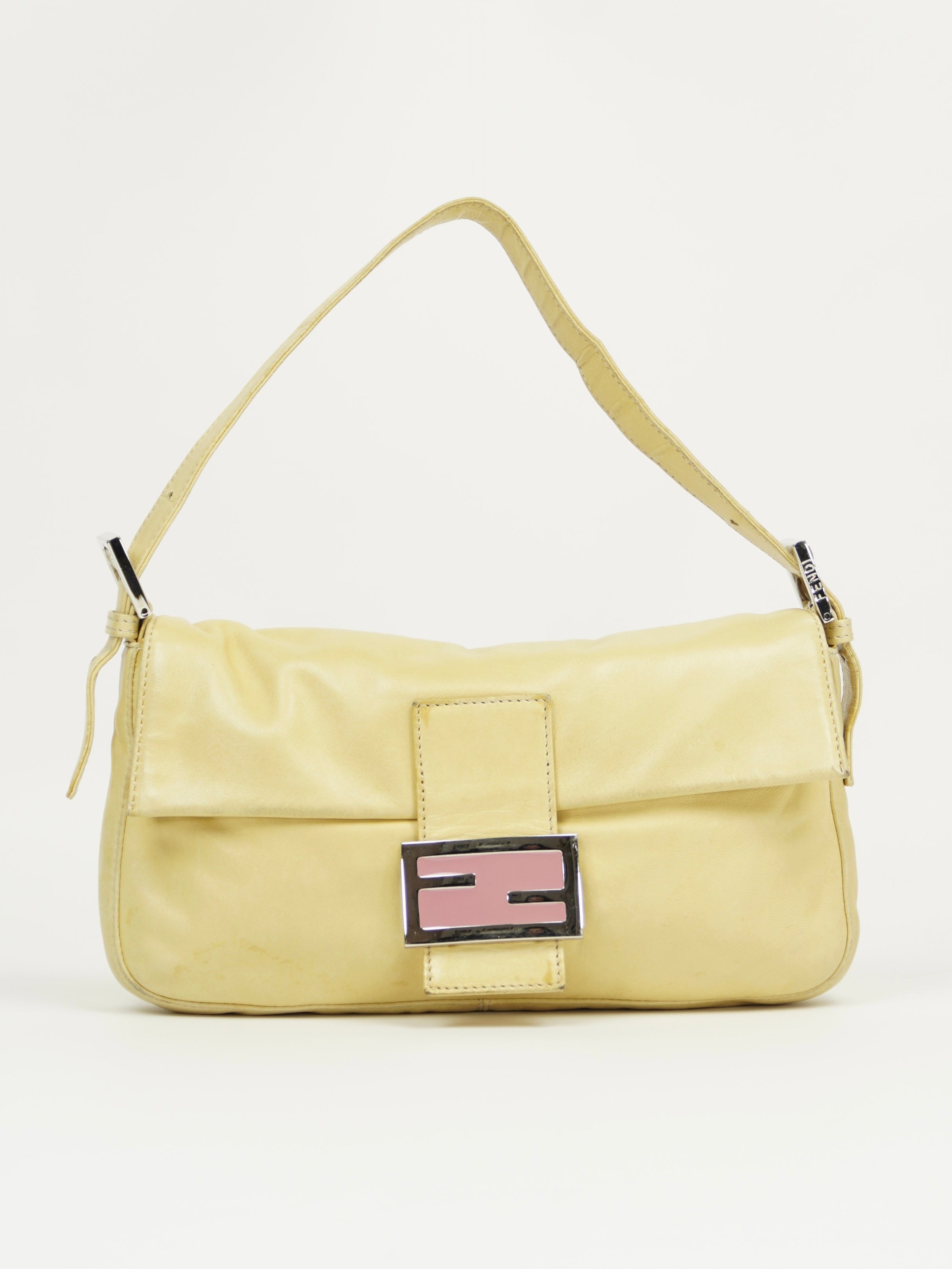 FENDI LEATHER BAGUETTE BAG