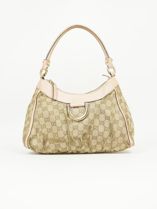 GUCCI MONOGRAM ABBEY BAG