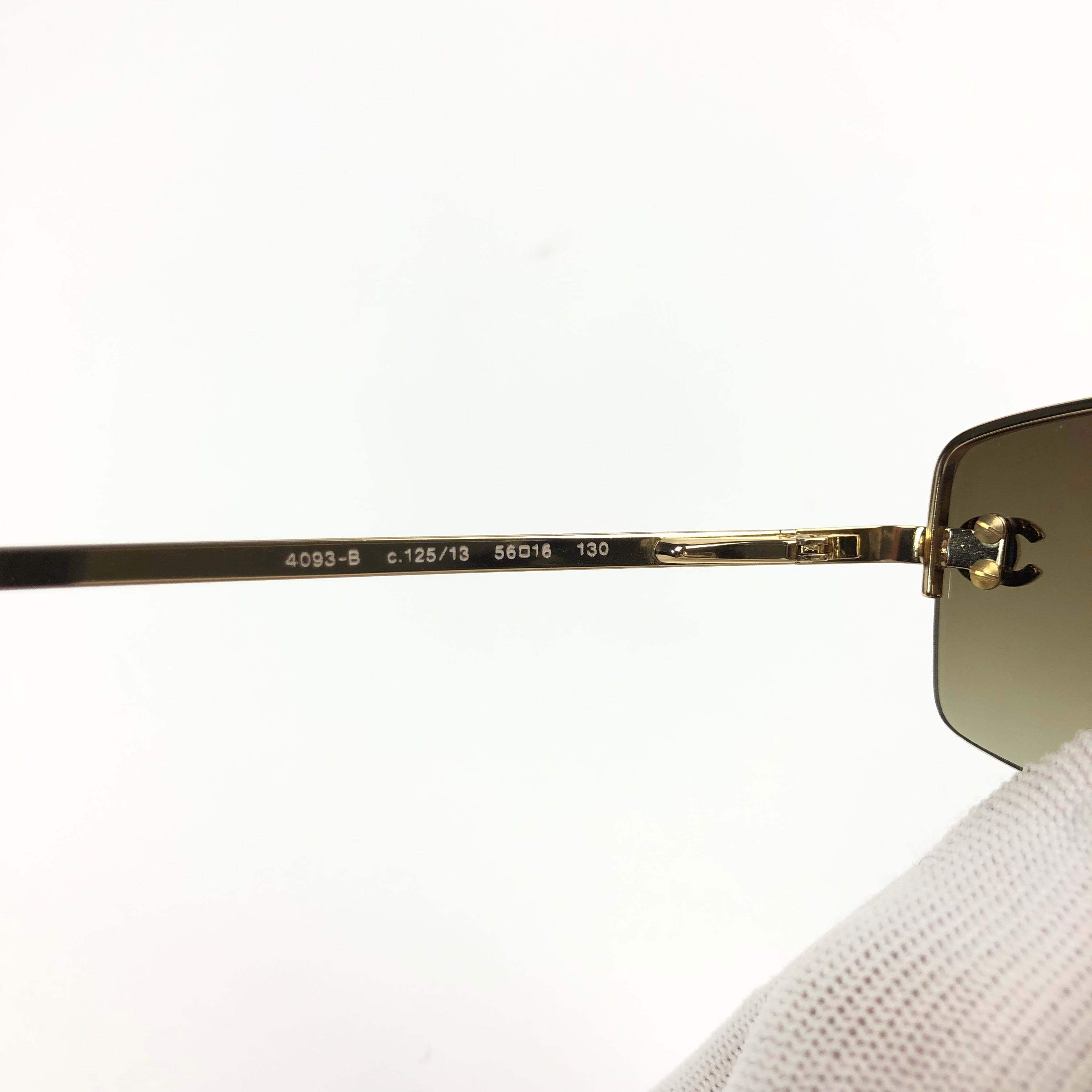 CHANEL RIMLESS SUNGLASSES