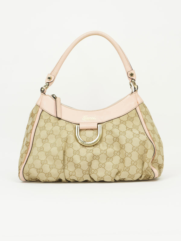 GUCCI MONOGRAM ABBEY BAG