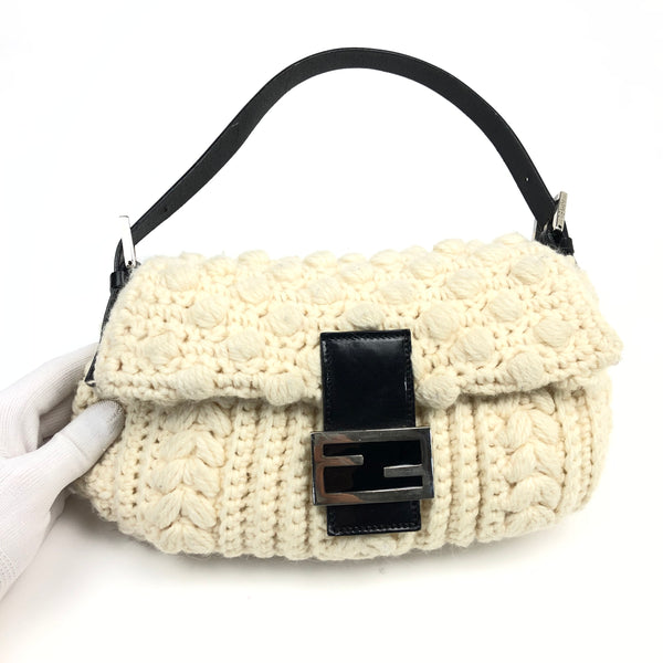 Fendi Crochet Baguette Bag