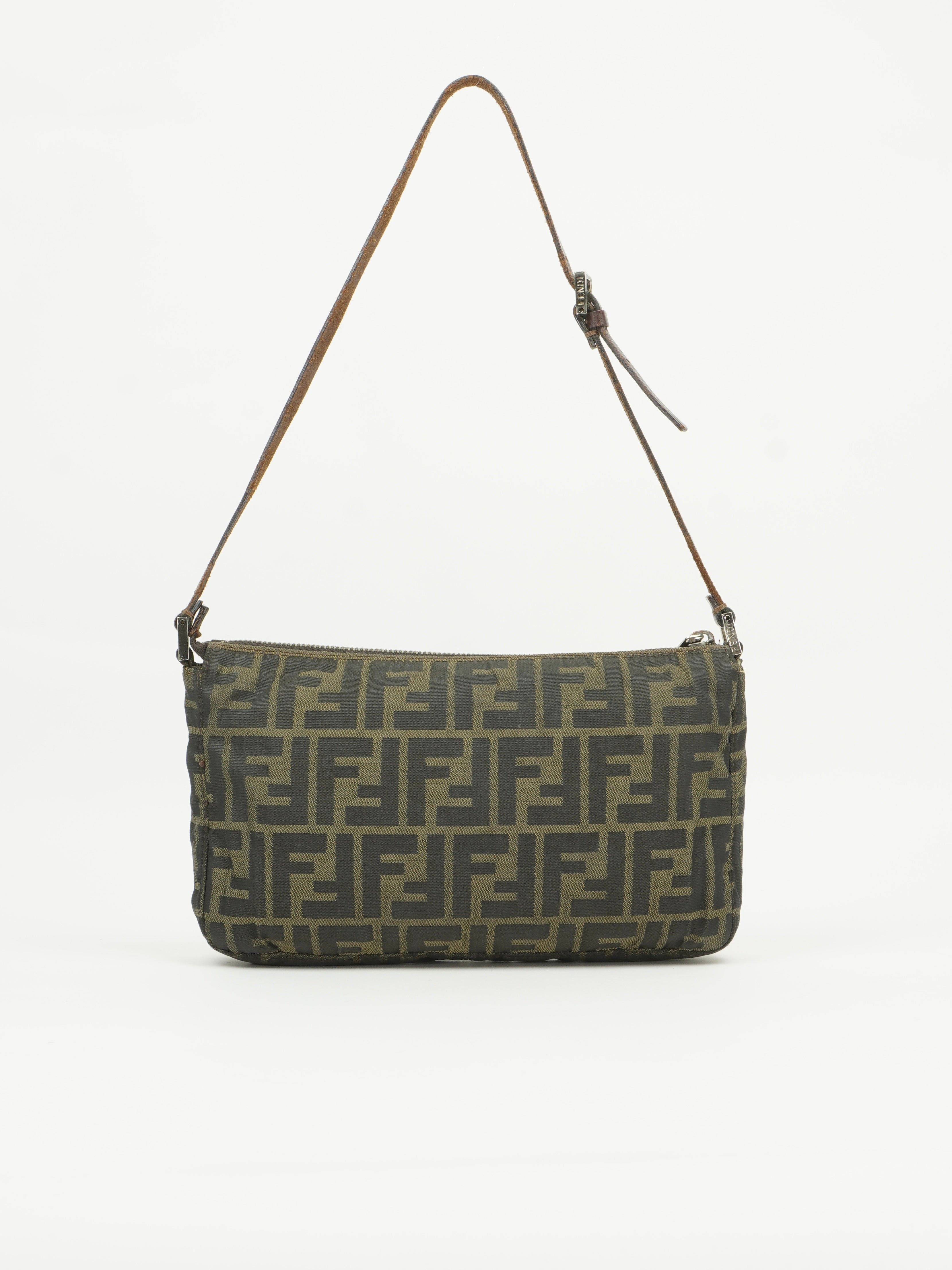 FENDI ZUCCA SHOULDER BAG