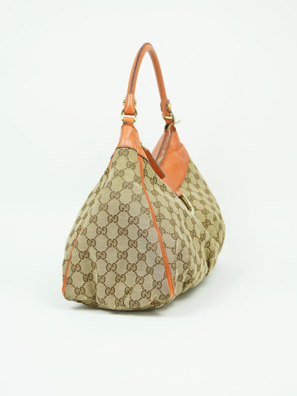 GUCCI MONOGRAM ABBEY BAG