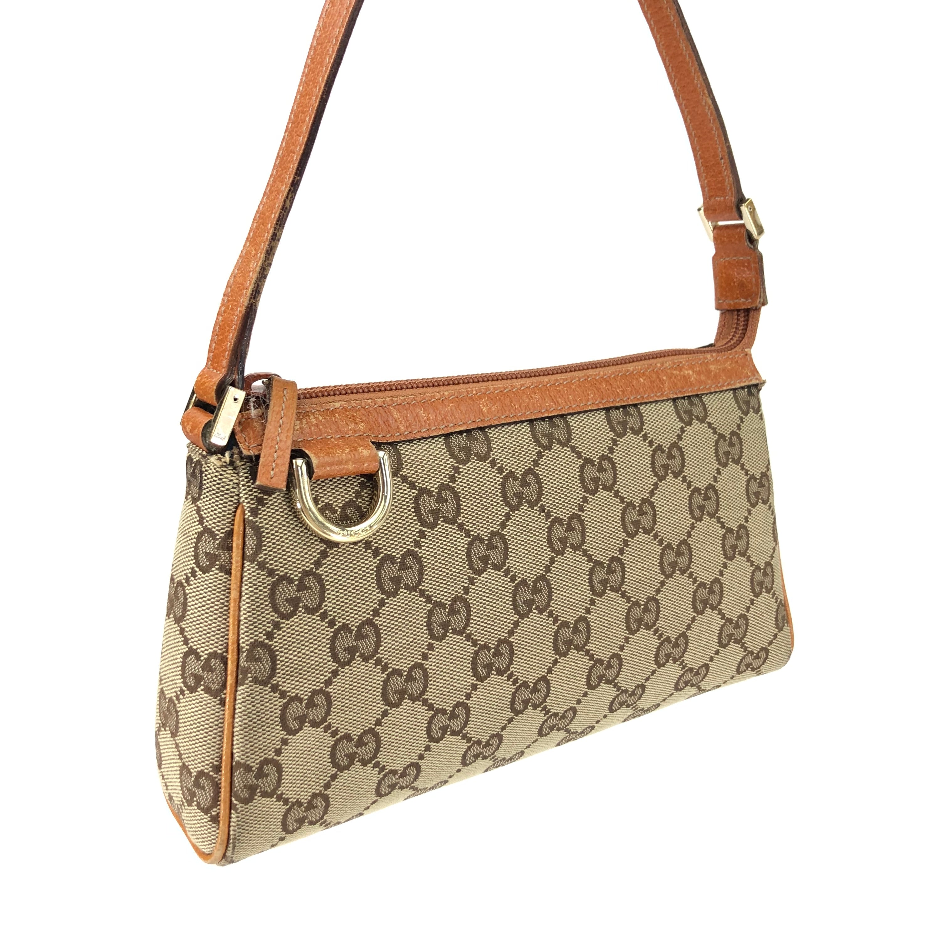 GUCCI MONOGRAM SHOULDER BAG