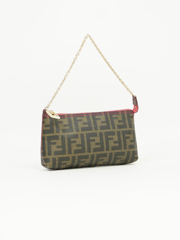FENDI ZUCCA CHAIN BAG