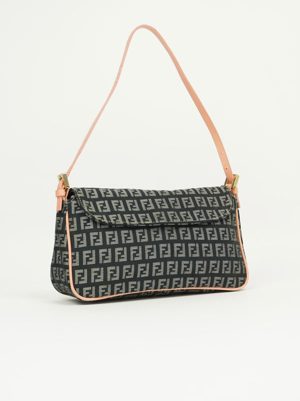 FENDI ZUCCA SHOULDER BAG