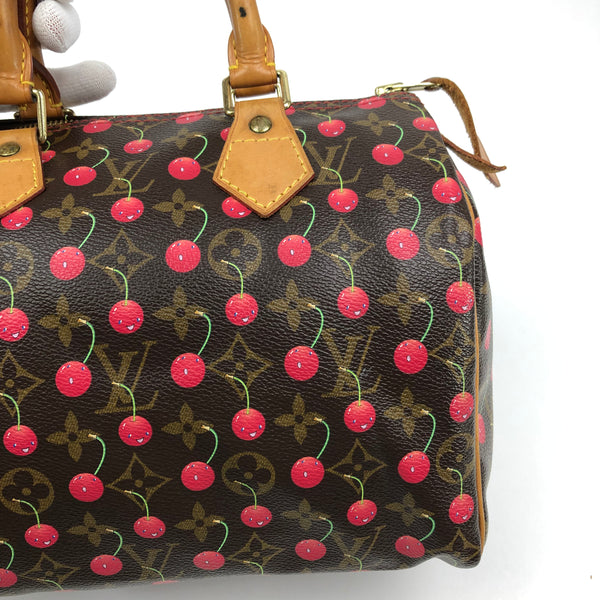 LOUIS VUITTON CHERRY TAKASHI MURAKAMI SPEEDY 25