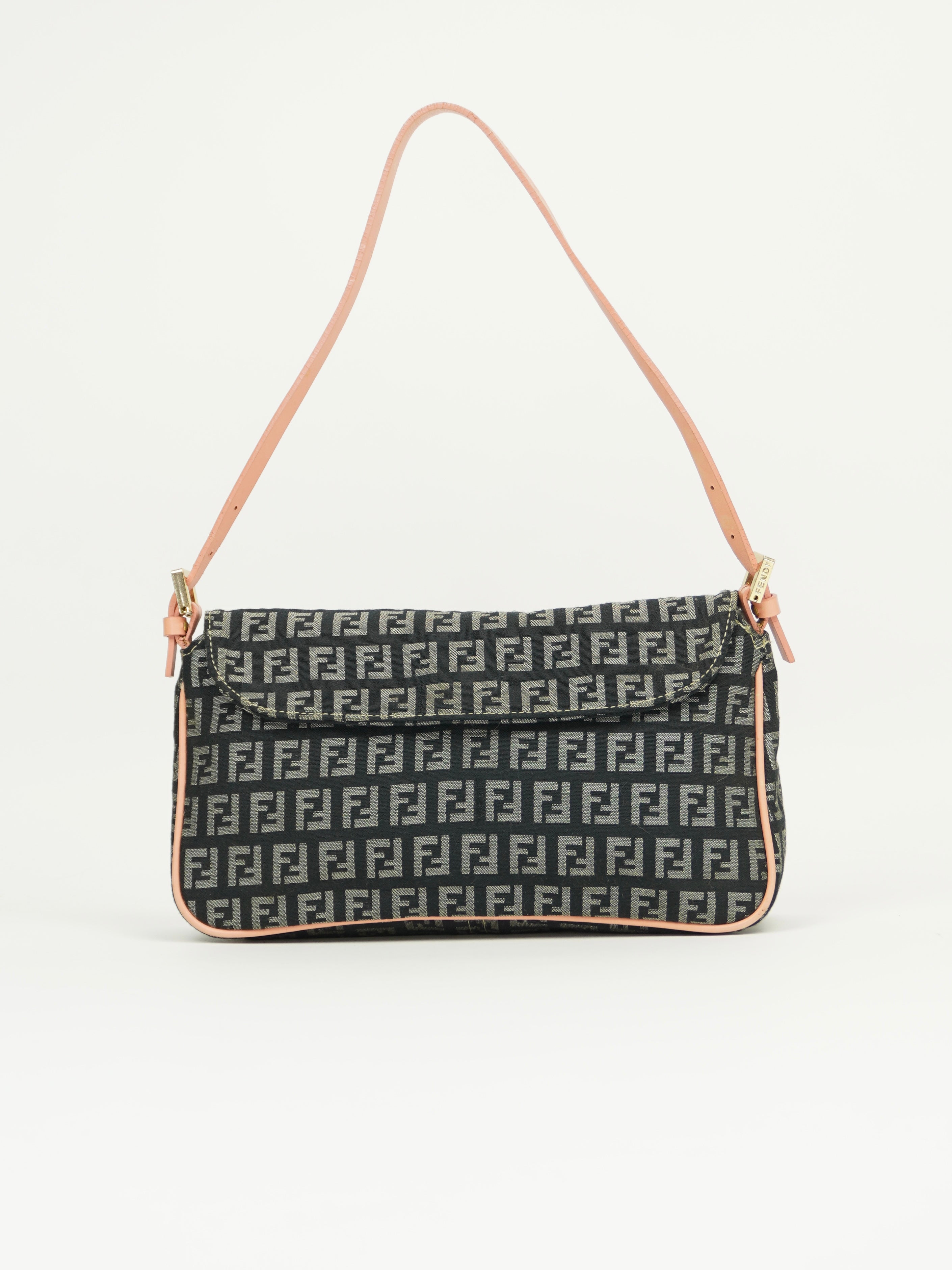 FENDI ZUCCA SHOULDER BAG