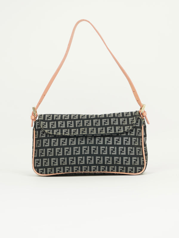 FENDI ZUCCA SHOULDER BAG