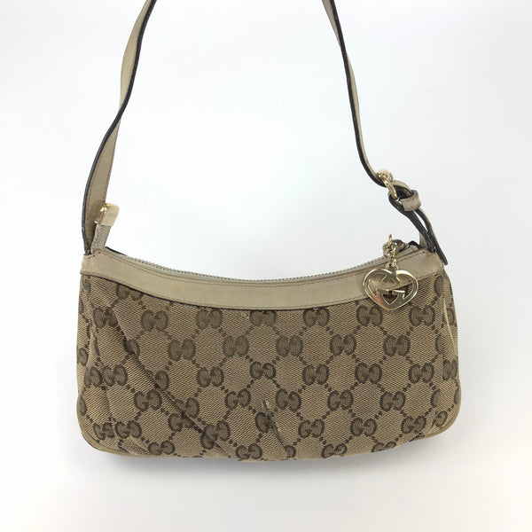 GUCCI MONOGRAM SHOULDER BAG