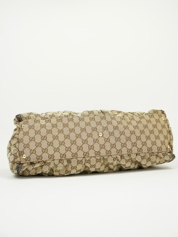 GUCCI MONOGRAM ABBEY BAG