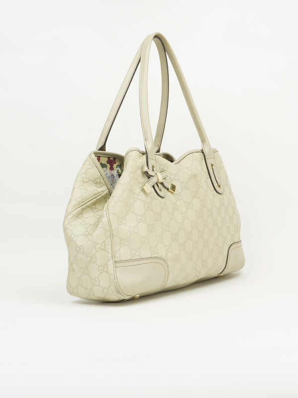 GUCCI MONOGRAM LEATHER BAG