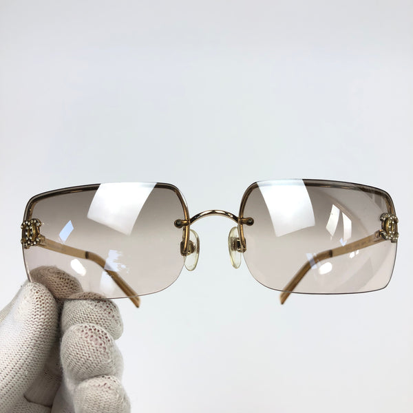 CHANEL RIMLESS SUNGLASSES