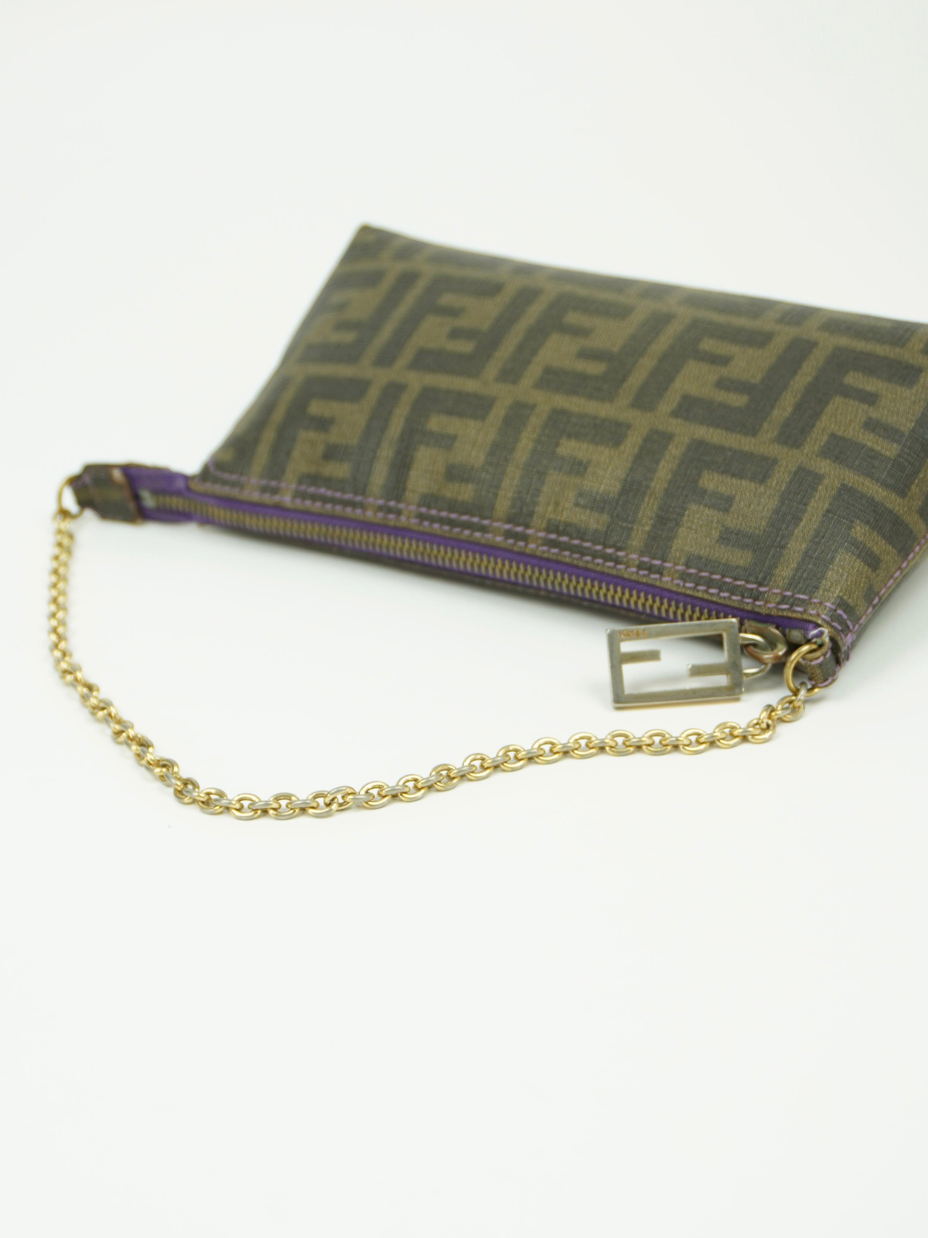 FENDI ZUCCA CHAIN BAG