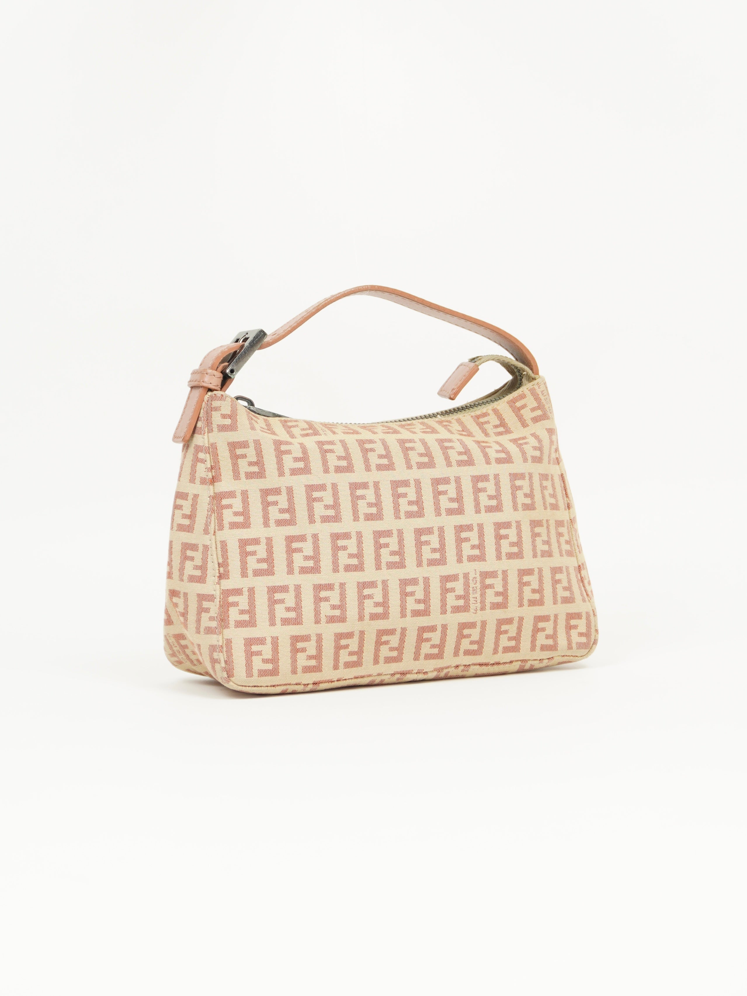 FENDI ZUCCA CLUTCH BAG