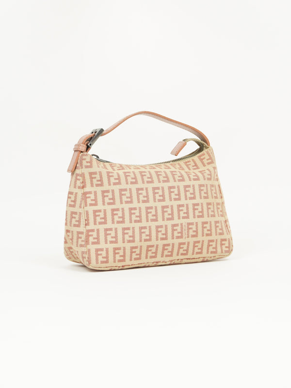 FENDI ZUCCA CLUTCH BAG