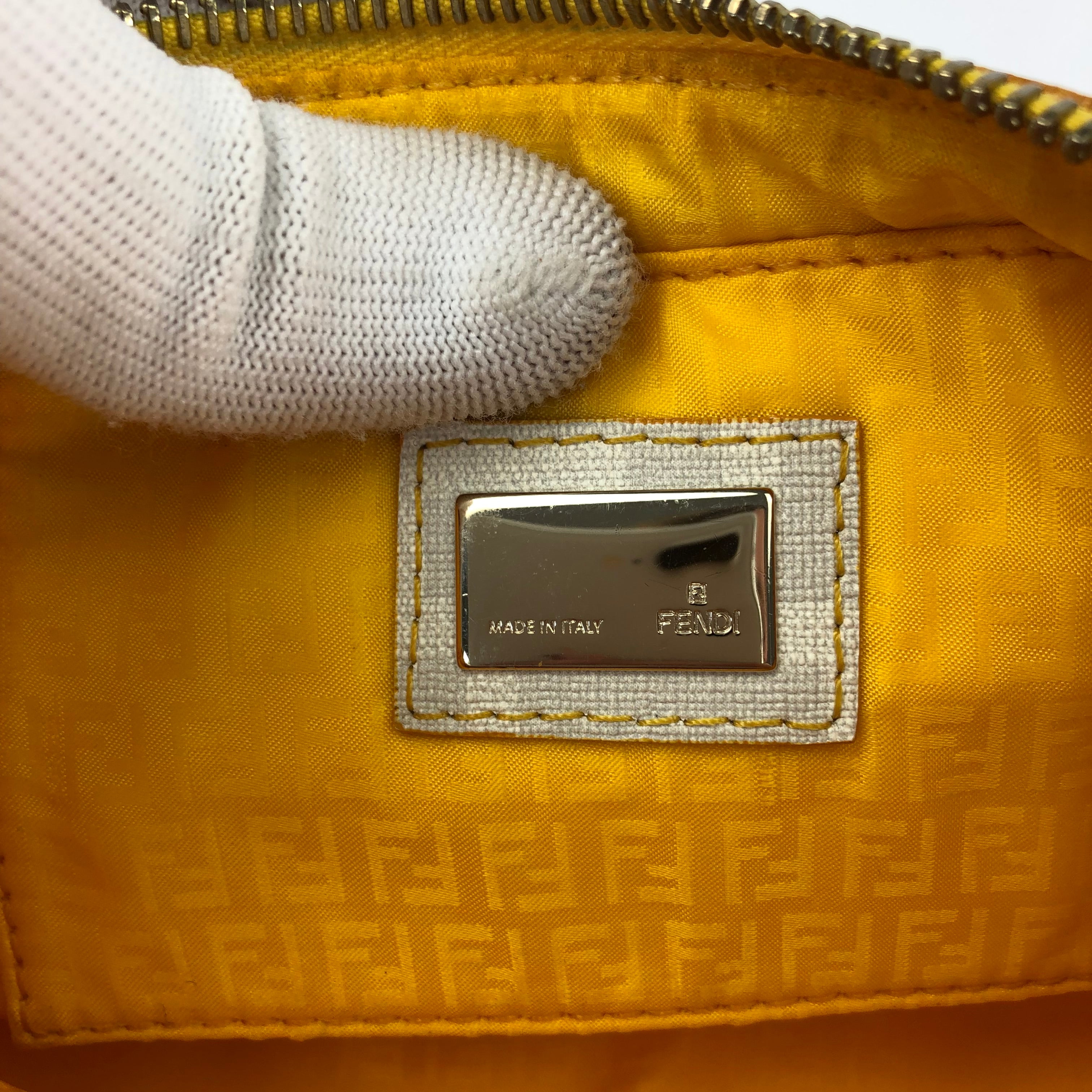 FENDI ZUCCA CHAIN BAG