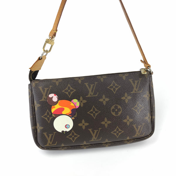 LOUIS VUITTON TAKASHI MURAKAMI PANDA POCHETTE BAG