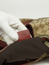 GUCCI MONOGRAM G LOGO HOBO BAG