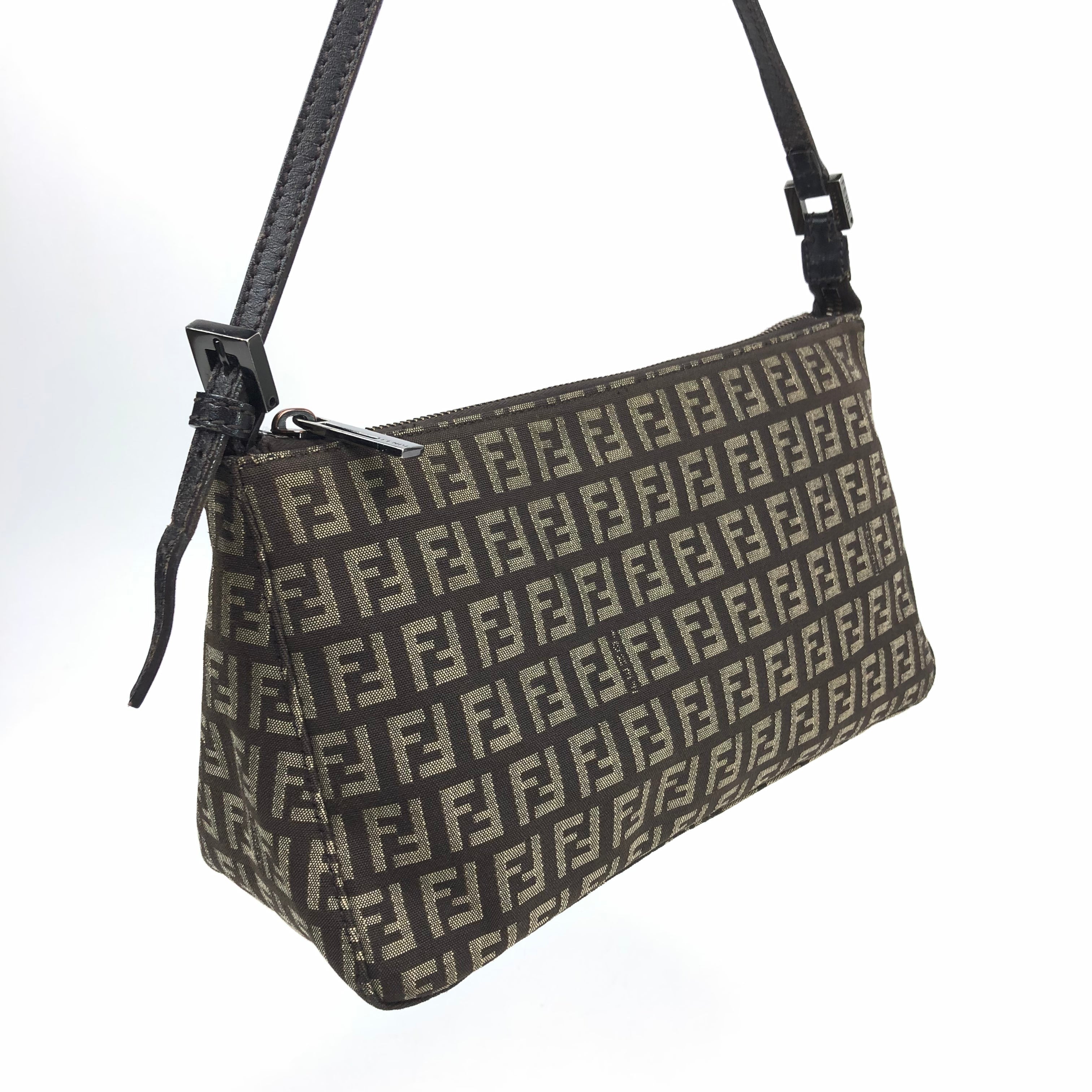 FENDI ZUCCA SHOULDER BAG