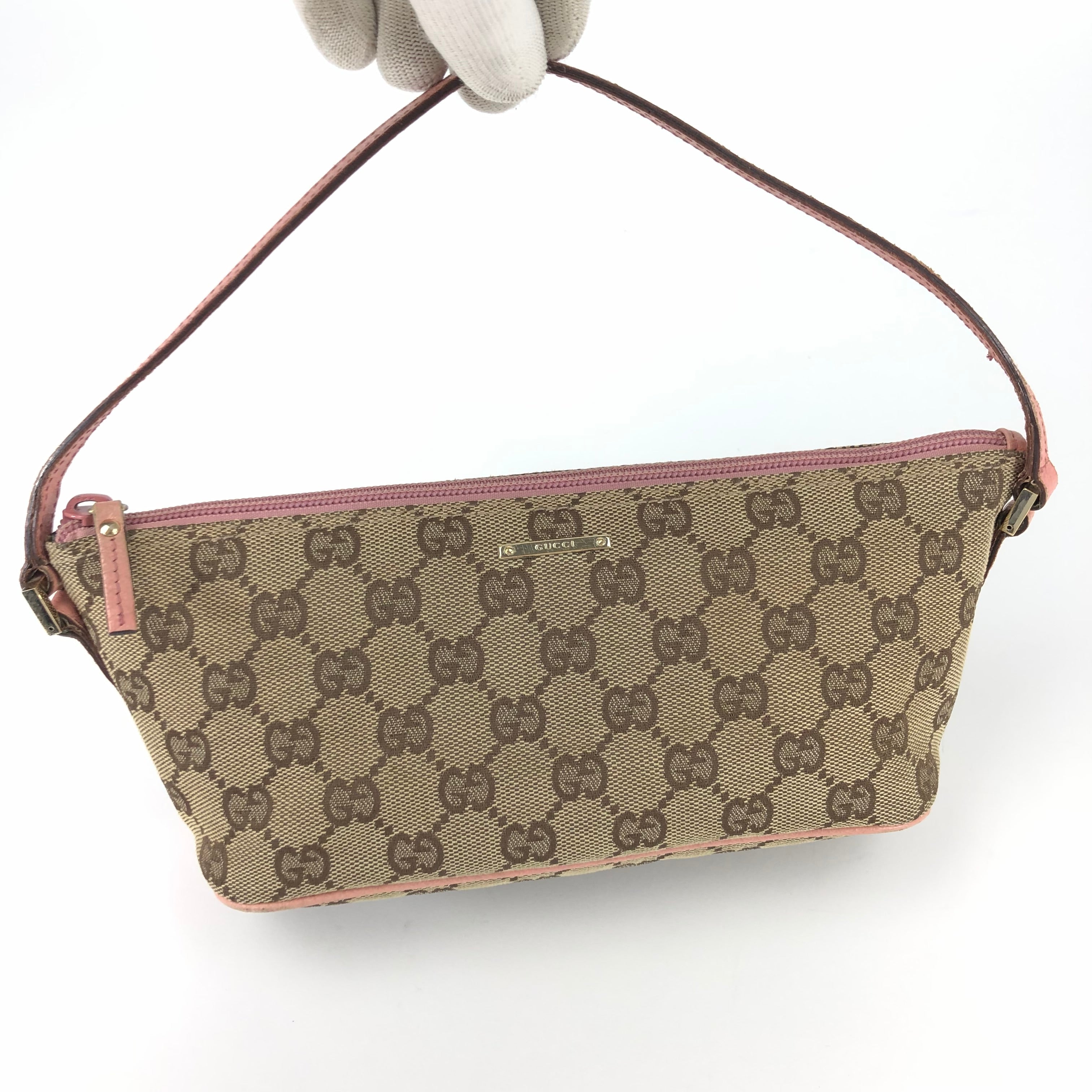 GUCCI MONOGRAM SHOULDER BAG