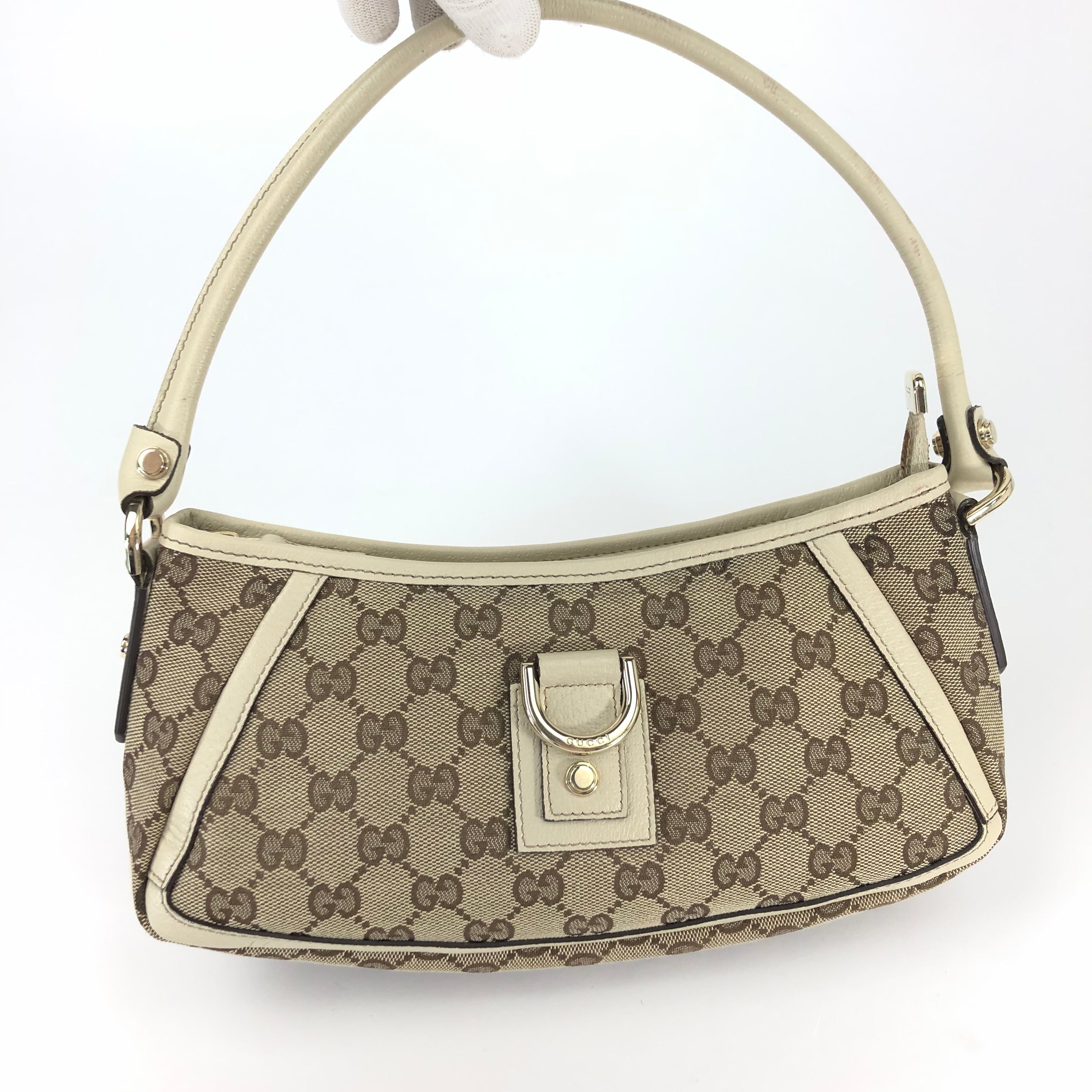 GUCCI MONOGRAM SHOULDER BAG