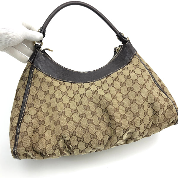 Gucci Monogram Abbey Shoulder Bag