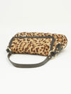 FENDI LEOPARD PRINT PONY HAIR BAG