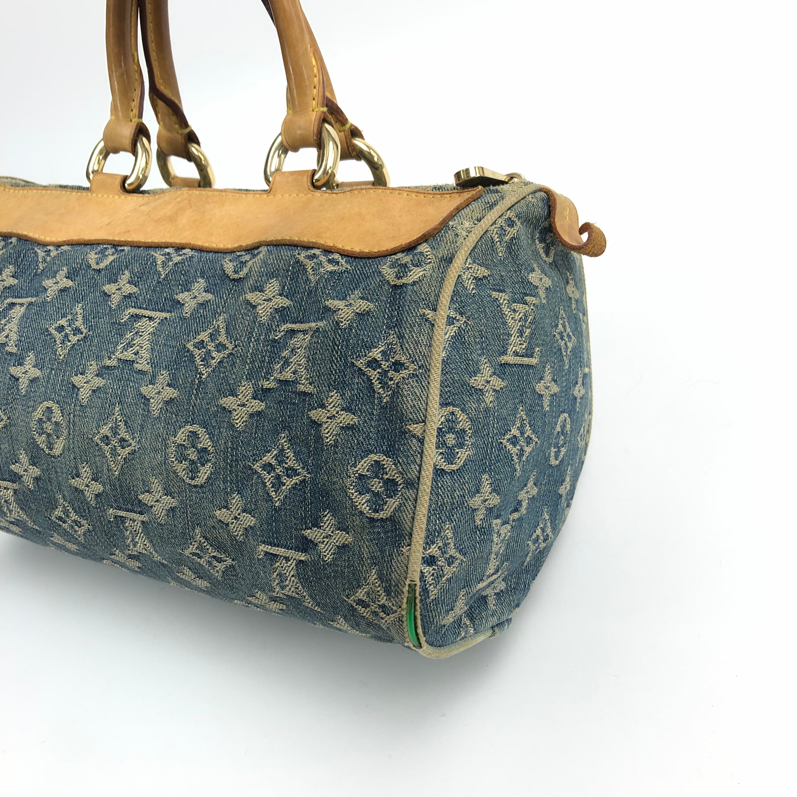 Louis Vuitton Neo Speedy Denim Bag