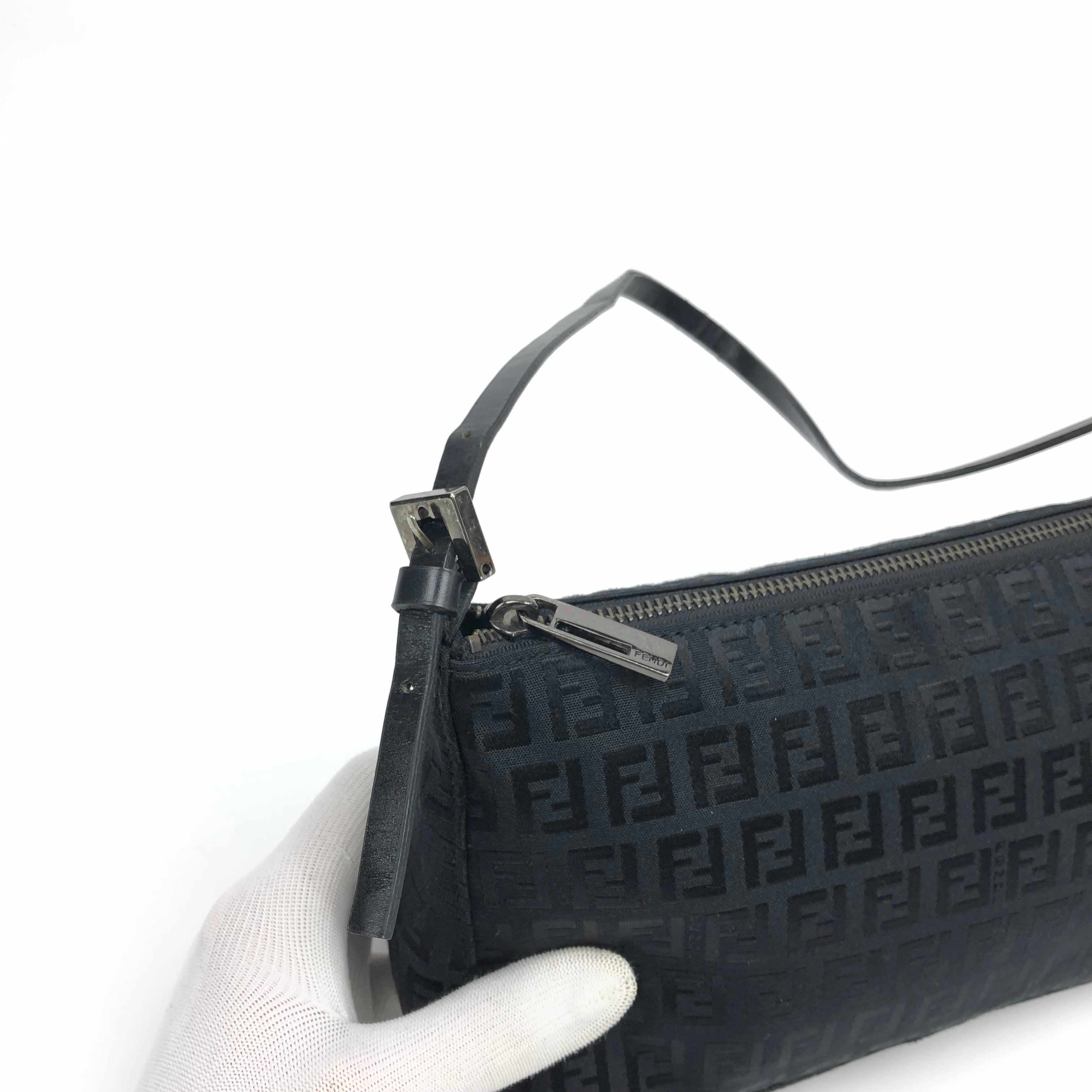 FENDI ZUCCA SHOULDER BAG