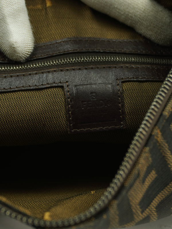 FENDI ZUCCA SHOULDER BAG