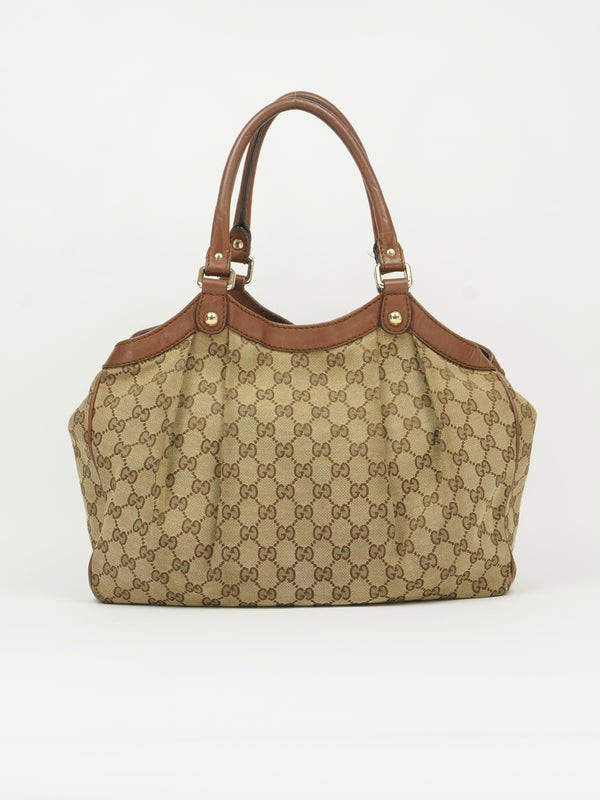 GUCCI MONOGRAM SUKEY BAG
