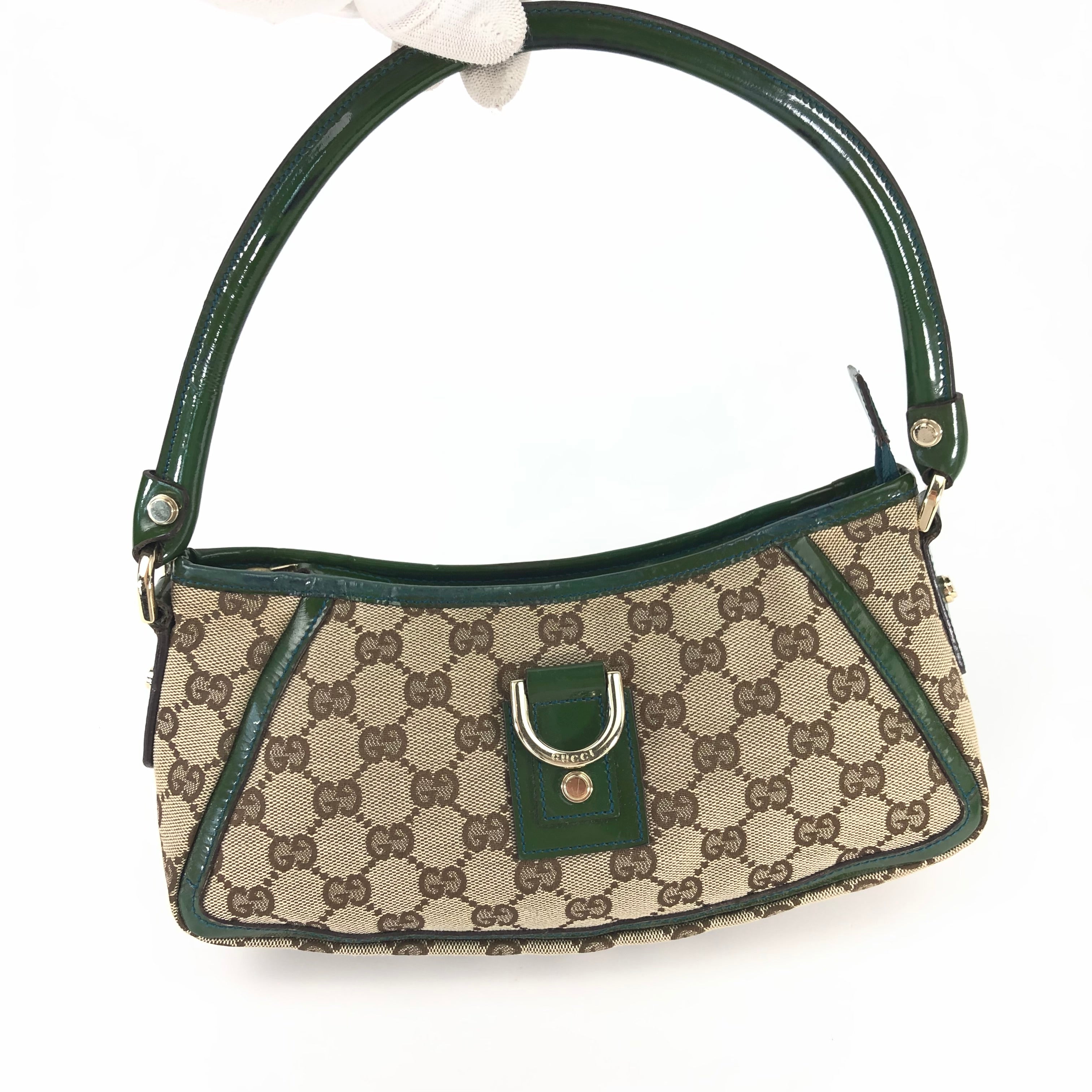 GUCCI MONOGRAM SHOULDER BAG