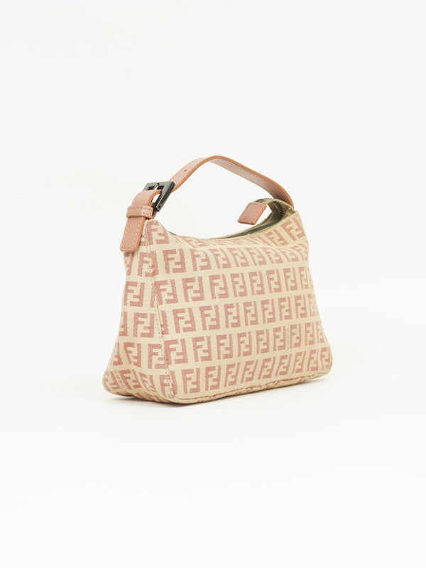 FENDI ZUCCA CLUTCH BAG