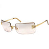 CHANEL RIMLESS SUNGLASSES