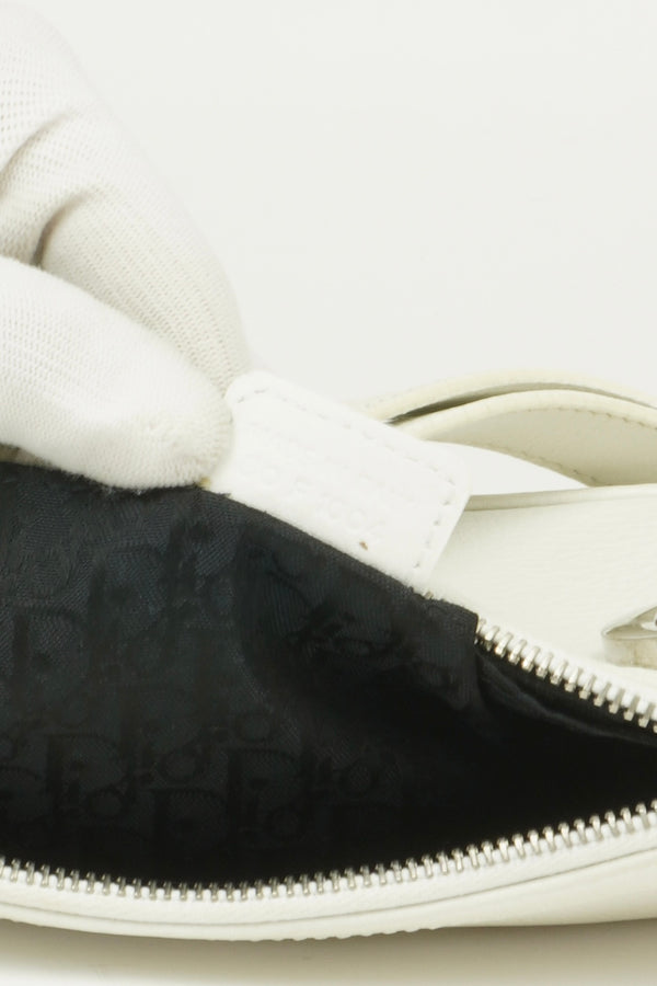 CHRISTIAN DIOR BAG WITH SILVER HARDWARE