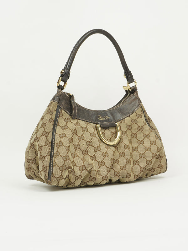 GUCCI MONOGRAM ABBEY BAG
