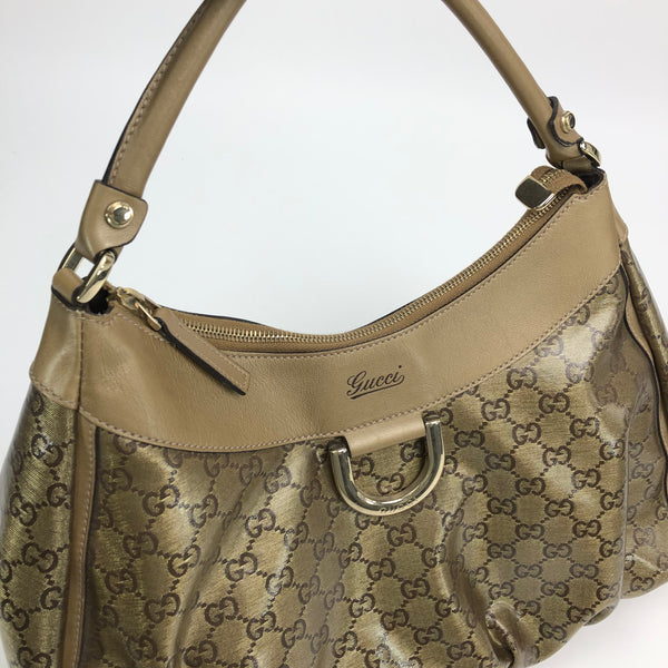 GUCCI MONOGRAM ABBEY BAG