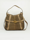 GUCCI SNAKESKIN HOBO BAG