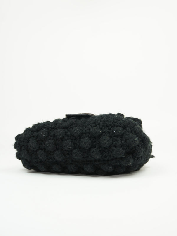 FENDI CASHMERE WOOL BAGUETTE